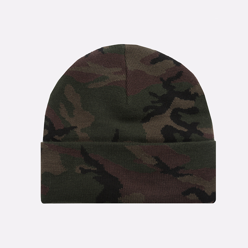  зеленая шапка Carhartt WIP Camo Evergreen Beanie I026825-camo/green - цена, описание, фото 3